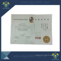 Positioning Hologram Hot Stamping Document